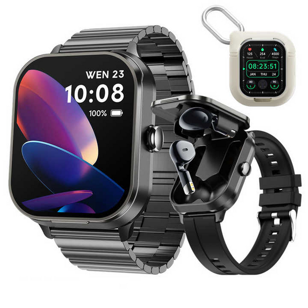 Hottest 2 in 1 Smartwatch D8 Pro Max with Wireless Earbuds